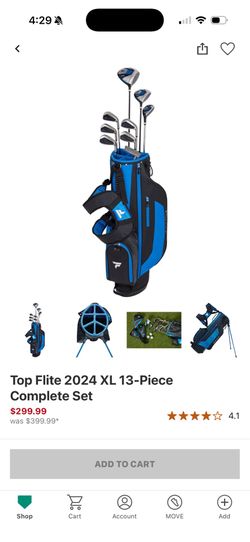 Top Flight 2024 XL 13-Piece Complete Set- Left Hand Set