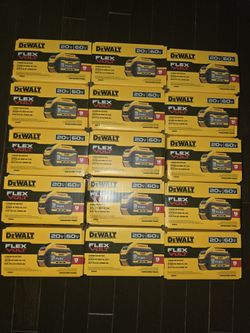 
DEWALT
FLEXVOLT 20V/60V MAX Lithium-Ion 9.0Ah Battery