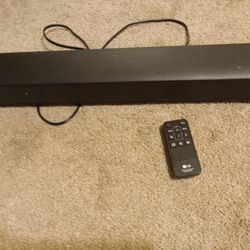 LG Soundbar With Remote