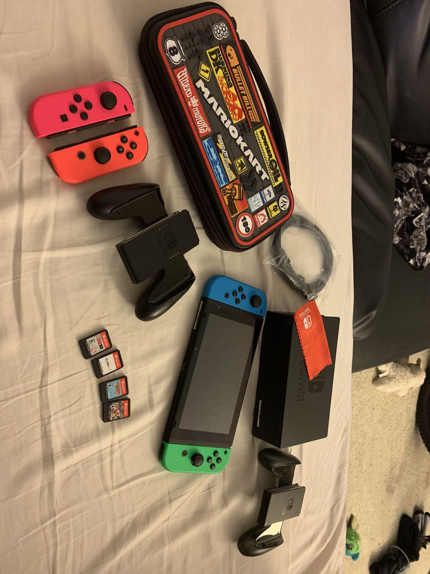 Nintendo Switch—— used 4 times on a flight