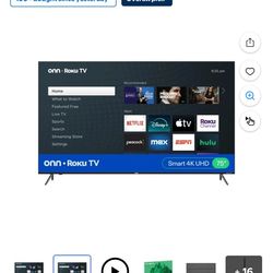 75 Inch Tv Perfect Condition
