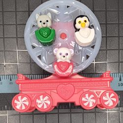 TY BEANIE BOO TRAIN CAR | HOLIDAY EXPRESS #08 | MCDONALDS 2017 | OPEN USED