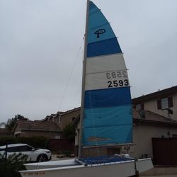 16 Inch Pringle sailboat For Sale