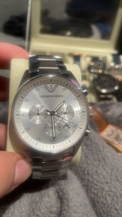 Stainless steel emporio Armani