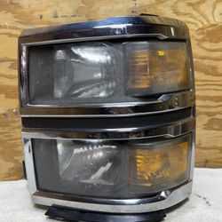 2014 2015 Chevy Silverado 1500 Driver LH Left Headlight Lamp