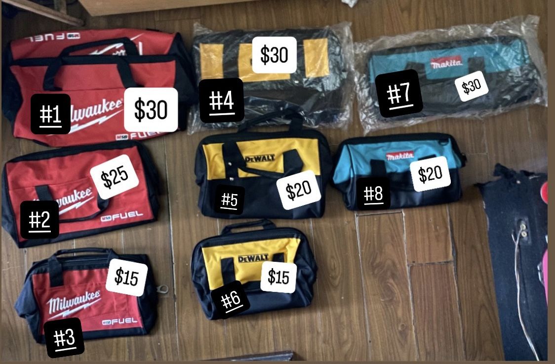 Makita // Milwaukee // Dewalt//. ๐BAGS ๐ผ ๐