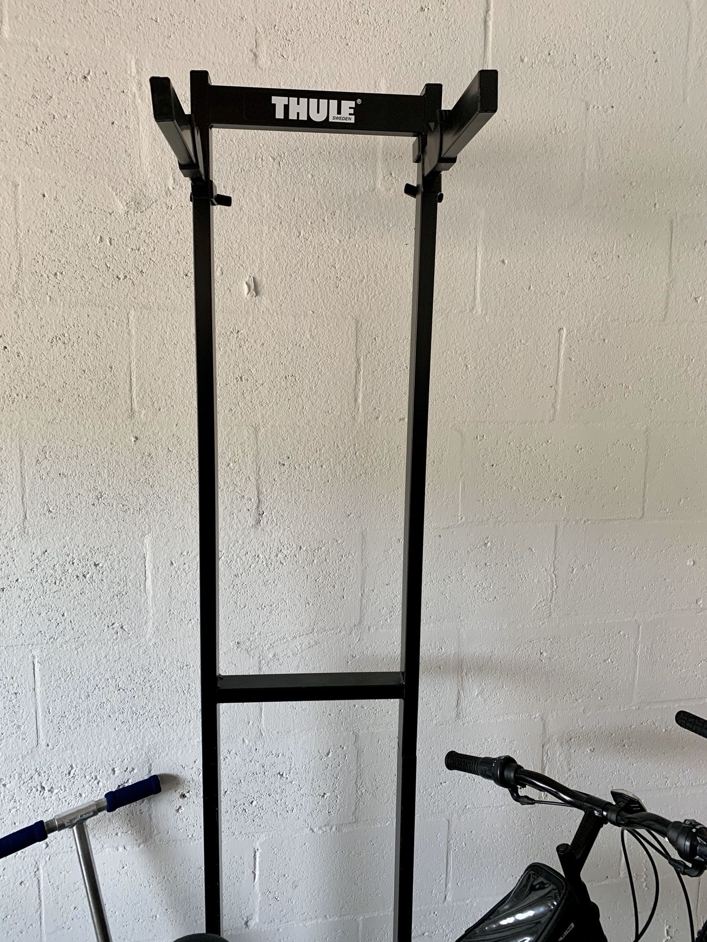 Thule bike rack for garage