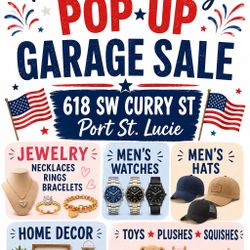 🇺🇸✨ MEMORIAL DAY GARAGE SALE ✨🇺🇸 MONDAY 5/25 