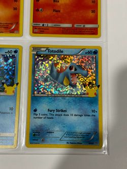 Pokémon Totodile Holo 18/25 McDonald's 25th Anniversary (2021) – Mint