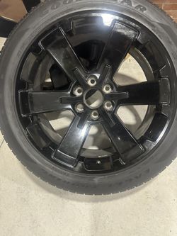 22 “ 22” Chevy Silverado Gmc Sierra Escalade, Wheels Rims With Tire