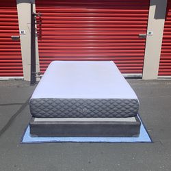 Queen Size Bed And Metal Frame. 