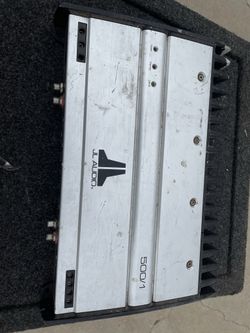 Kicker L7 12” Subwoofers And JL 500/1 Amp