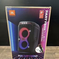 JBL Partybox Club 120 Portable Party Speaker Bundle  With Wireless Microphone