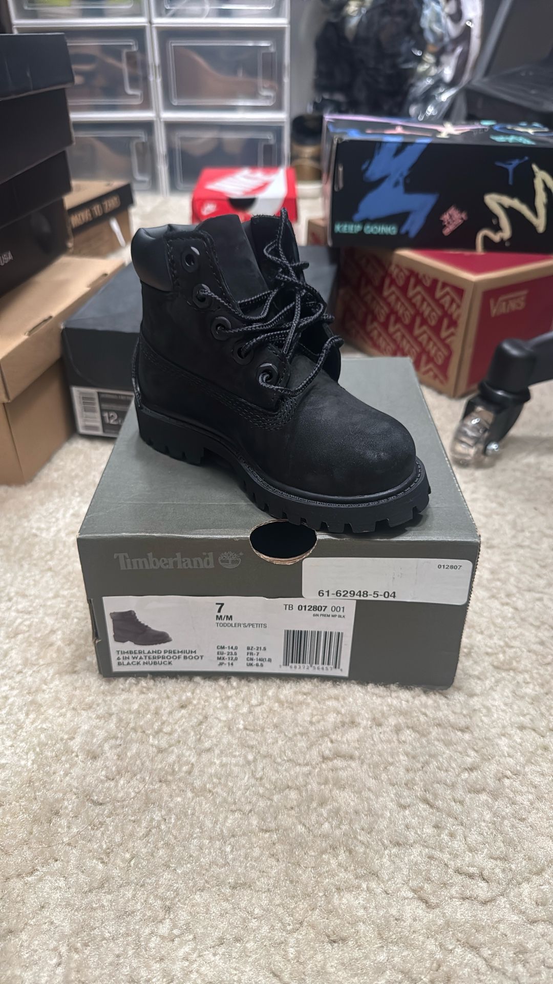Black Toddler Timberland