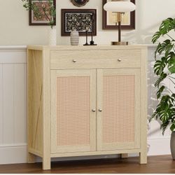 Cabinet With Storage And Drawers 