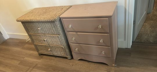 2 small dressers