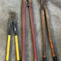 Vintage Power & Communication Wire Cutters 