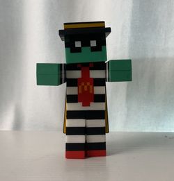 McDonald’s Minecraft Zombie Hamburglar Happy Meal Figure Toy Limited Edition