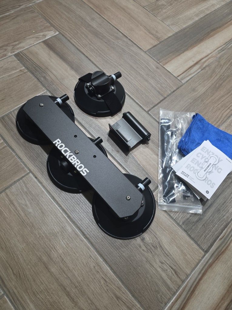 Suction Cup Bike Rack for Car / SUV Roof Top Sucker Bike Rack Carrier with Sucker for 1 Bike