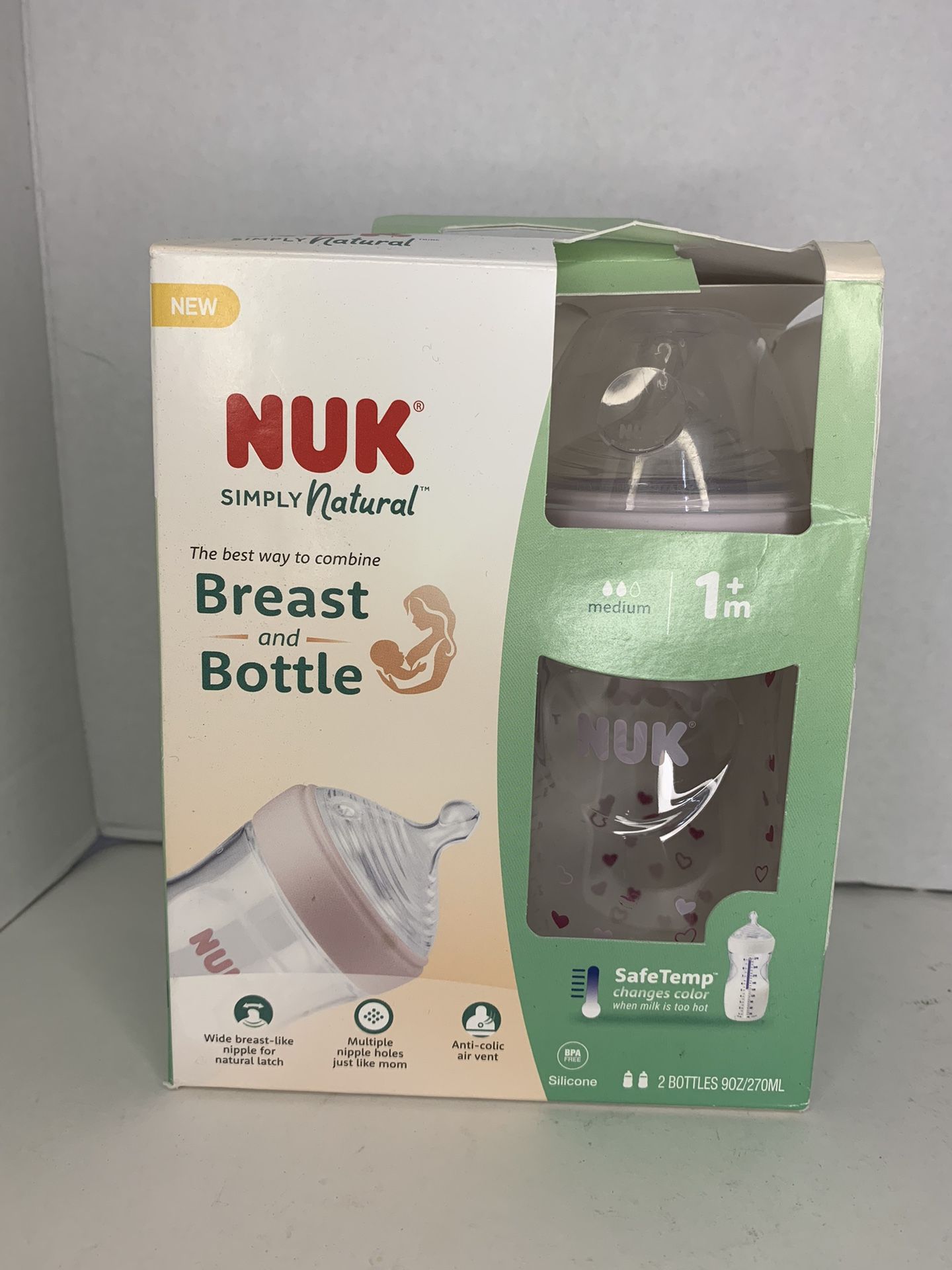 Nuk Simply Natural Baby Bottles
