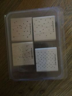 Stampin up Itty Bitty Backgrounds
