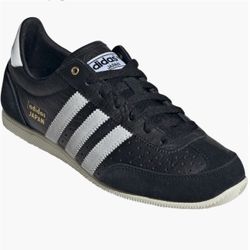 ADIDAS Women's Black & White Sneakers Size 7