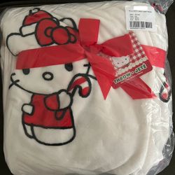 Hello Kitty Christmas Blanket