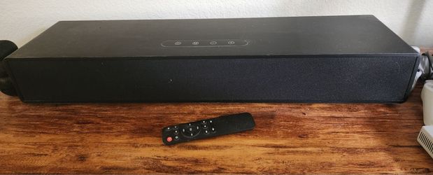 Bluetooth sound bar with remote
