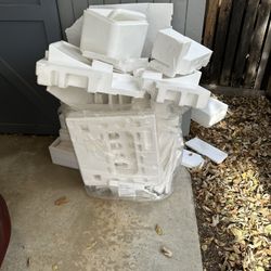 Styrofoam packing material