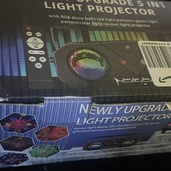 5in1 Light Projector With Remote Control