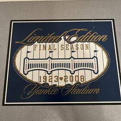 Limited Edition Yankees Stadium Final Season Hat.