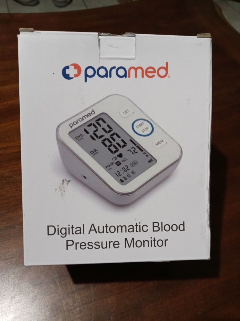 paramed Digital Automatic Blood Pressure Monitor
