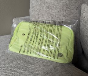 Lululemon Pouch Bag Neon Yellow Green
