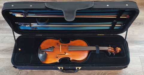 2012 ANDREA MORETTI Violin "J.D Kraemer - Pursuing The Old Italian Tradition" w/ 2 Bows