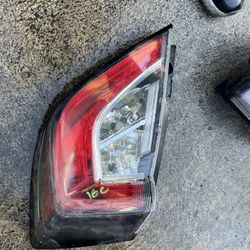 2016 2021 honda civic passenger right taillight 