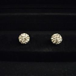 Silver Stud Earrings 