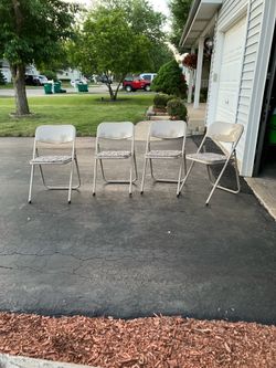 Folding chairs