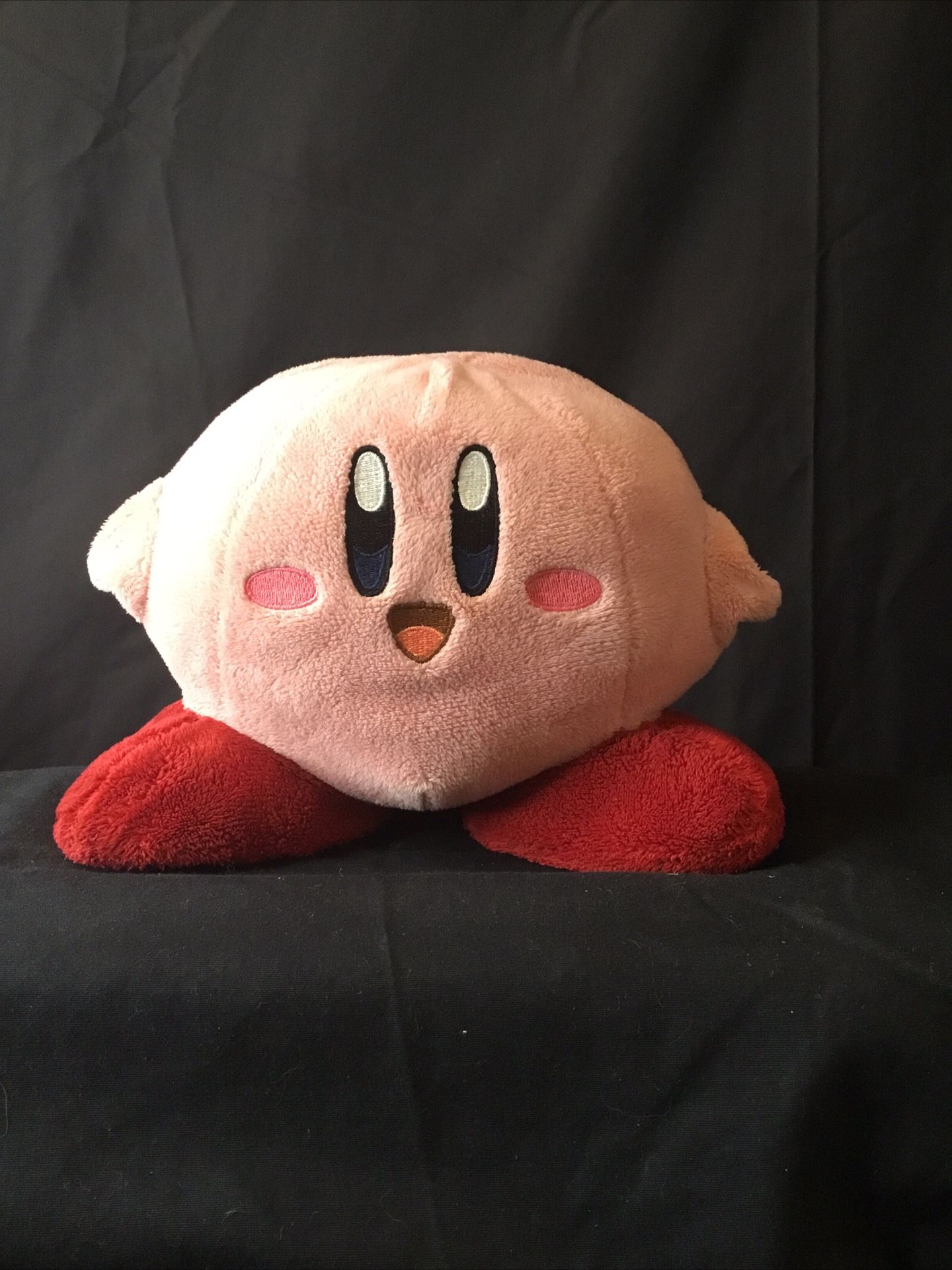 2009 Kirby Waddle Dee Stuffed Plush 6" x 8" Doll Sanei Toy HAL Nintendo Japan