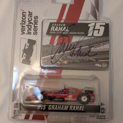 Graham Rahal Signed Diecast IndyCar