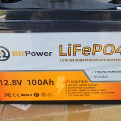 BTR POWER LifeOP4 12.8v 100ah