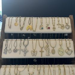 14 K Laminated Gold And Silver 