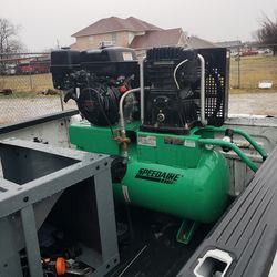 Speed air commercial air compresser/hondagx270 engine