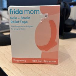 FRIDA MOM Pregnancy Belly Tape for Pain + Strain Relief NEW