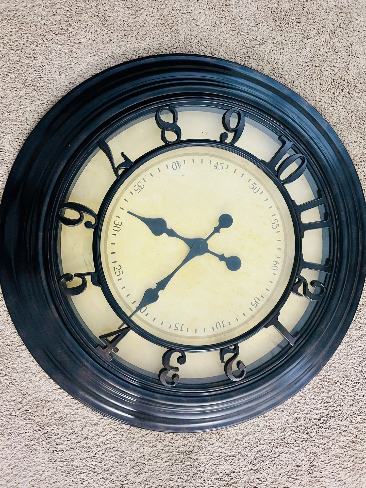 Large Wall Clock