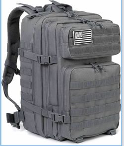 Brand New QT&QY 45L Military Tactical Backpacks Molle Army Assault Pack 3 Day Bug Out Bag Hiking Treeking Rucksack...