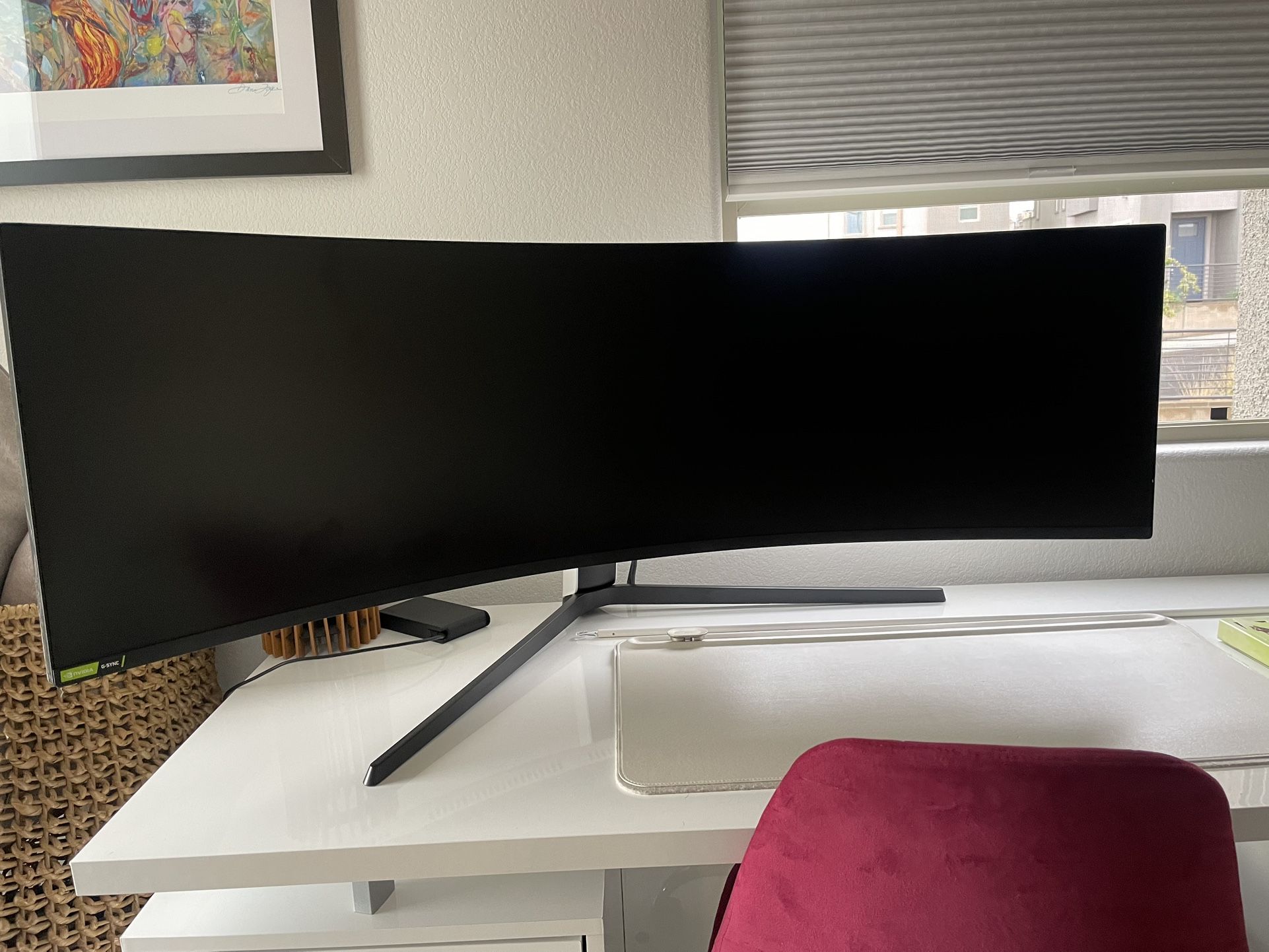 SAMSUNG 49” Odyssey G9 Gaming Monitor
