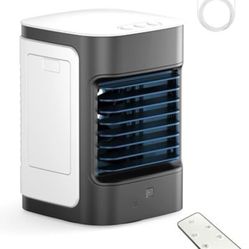“New”(1 In Stock)Mini Portable”Oscillating “Air Conditioner(USB Cord)Retail $49
