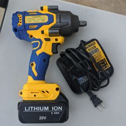 Impact wrench for DeWalt 20V battery 