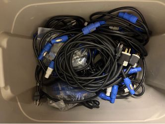 Stage Light PowerCON Cables