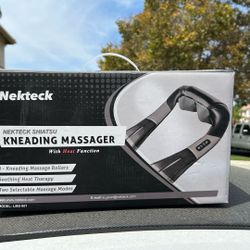 Kneading Massager Neck Back Nekteck In Box